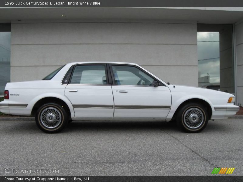 Bright White / Blue 1995 Buick Century Special Sedan