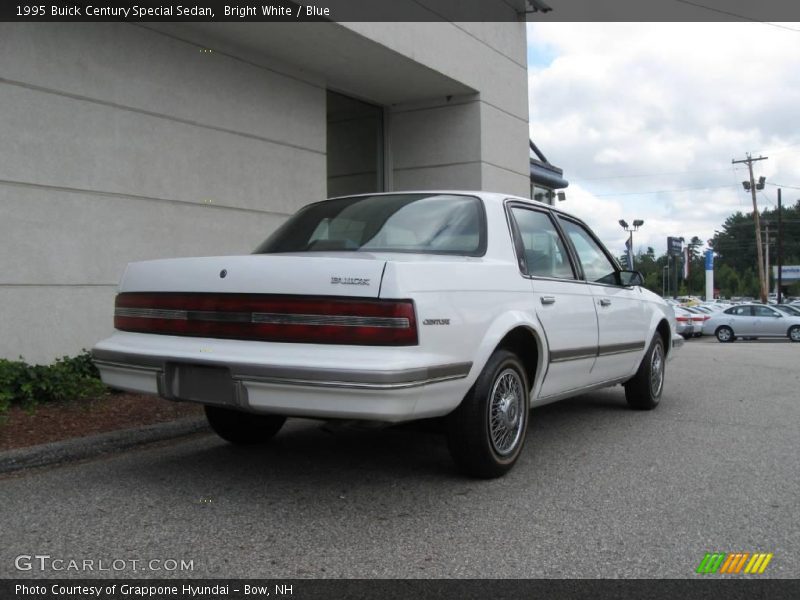 Bright White / Blue 1995 Buick Century Special Sedan
