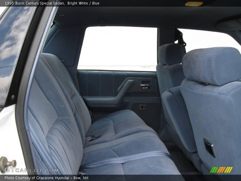 Bright White / Blue 1995 Buick Century Special Sedan