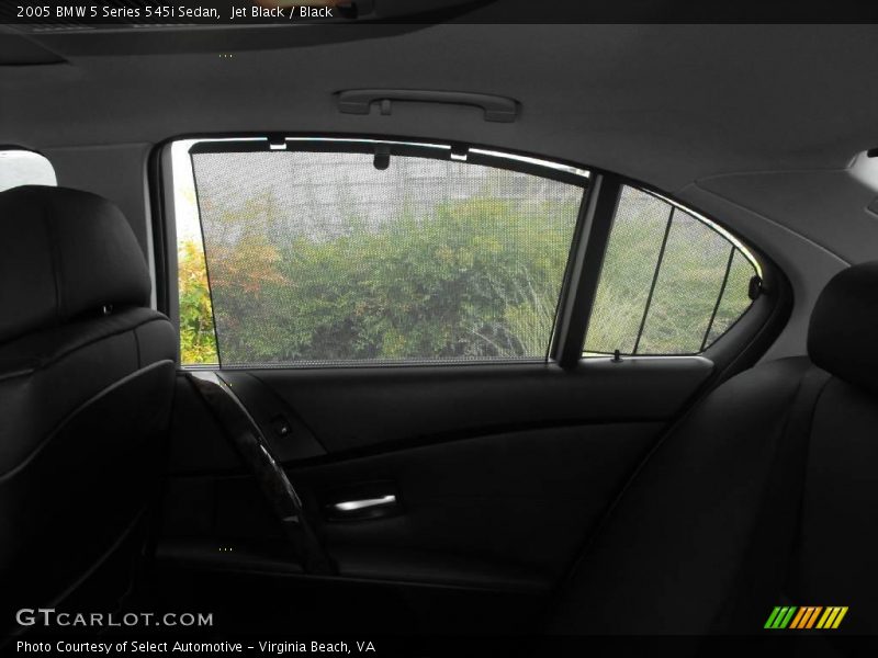 Jet Black / Black 2005 BMW 5 Series 545i Sedan