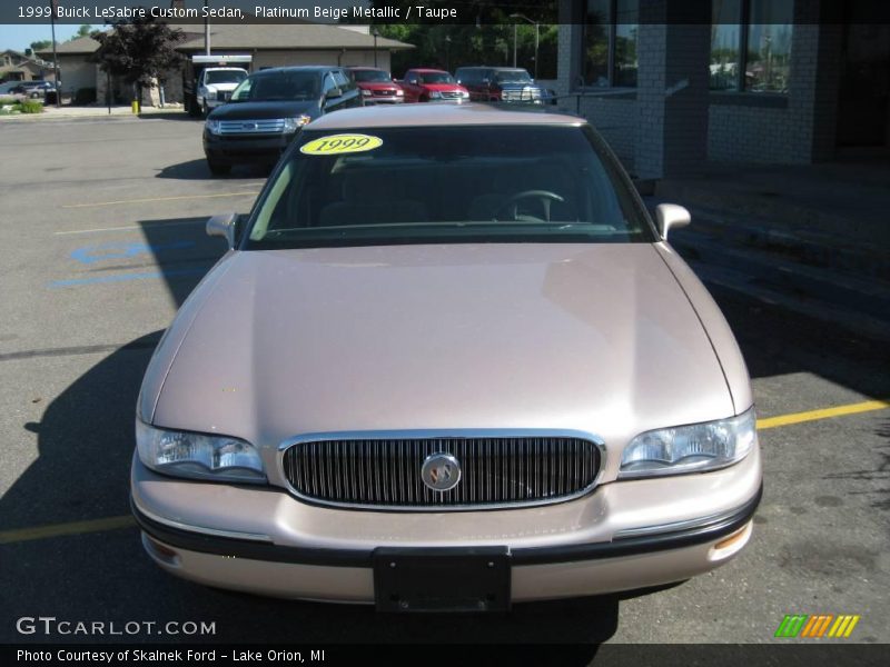 Platinum Beige Metallic / Taupe 1999 Buick LeSabre Custom Sedan