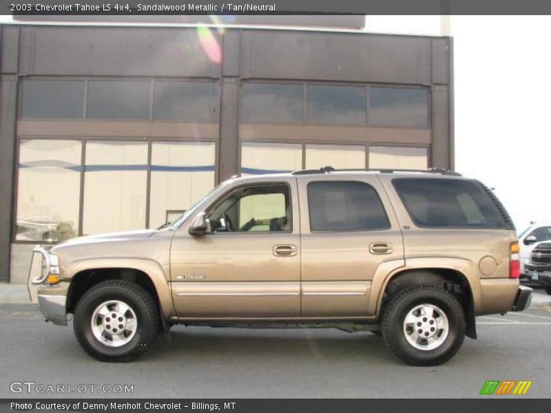 Sandalwood Metallic / Tan/Neutral 2003 Chevrolet Tahoe LS 4x4