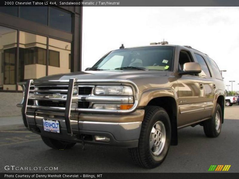 Sandalwood Metallic / Tan/Neutral 2003 Chevrolet Tahoe LS 4x4