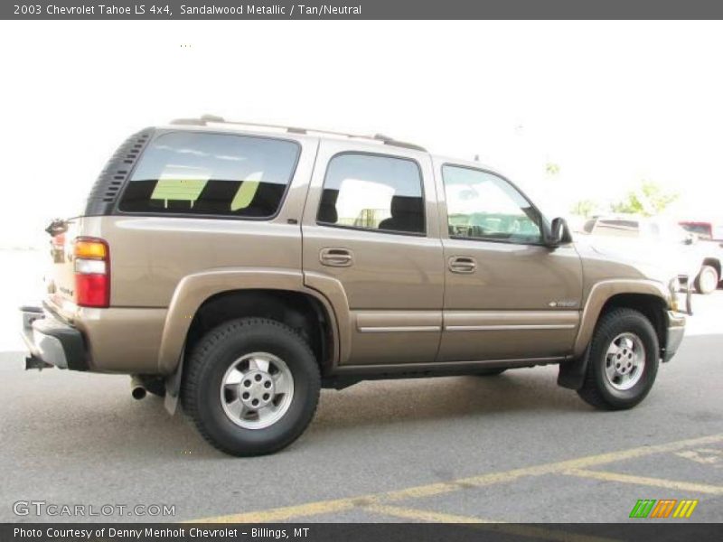 Sandalwood Metallic / Tan/Neutral 2003 Chevrolet Tahoe LS 4x4