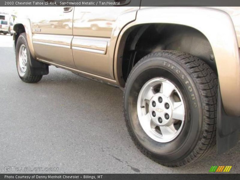 Sandalwood Metallic / Tan/Neutral 2003 Chevrolet Tahoe LS 4x4
