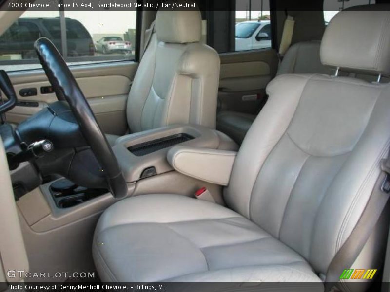 Sandalwood Metallic / Tan/Neutral 2003 Chevrolet Tahoe LS 4x4