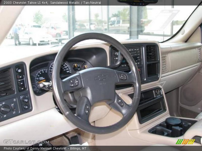 Sandalwood Metallic / Tan/Neutral 2003 Chevrolet Tahoe LS 4x4