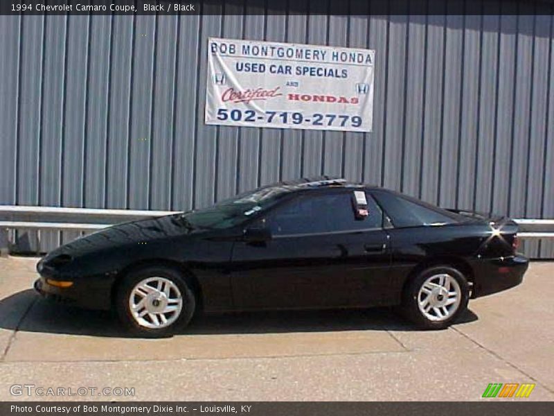 Black / Black 1994 Chevrolet Camaro Coupe