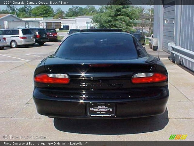 Black / Black 1994 Chevrolet Camaro Coupe