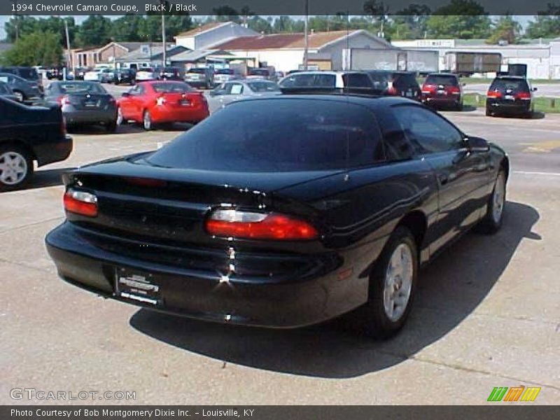 Black / Black 1994 Chevrolet Camaro Coupe