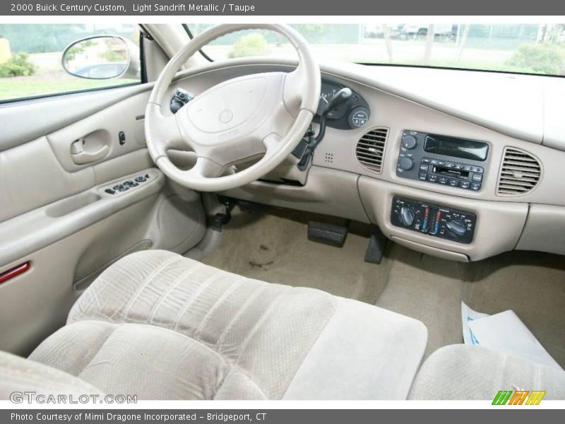 Light Sandrift Metallic / Taupe 2000 Buick Century Custom