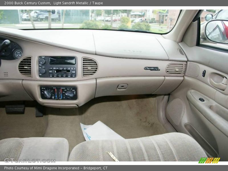 Light Sandrift Metallic / Taupe 2000 Buick Century Custom