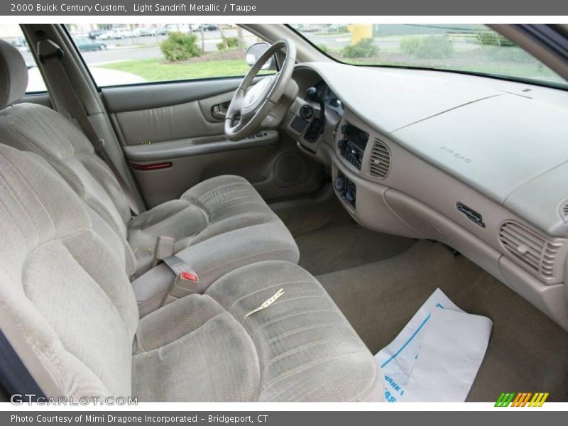 Light Sandrift Metallic / Taupe 2000 Buick Century Custom