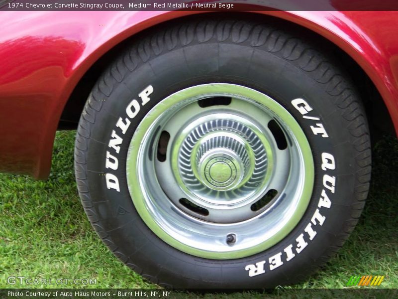 Medium Red Metallic / Neutral Beige 1974 Chevrolet Corvette Stingray Coupe