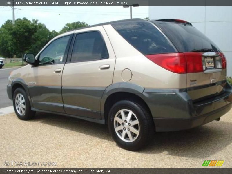 Light Driftwood Metallic / Medium Oak 2003 Buick Rendezvous CX AWD