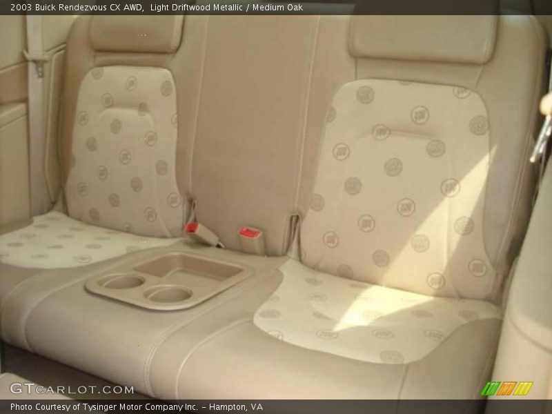 Light Driftwood Metallic / Medium Oak 2003 Buick Rendezvous CX AWD