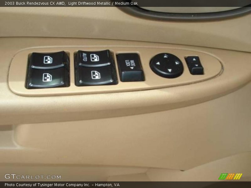 Light Driftwood Metallic / Medium Oak 2003 Buick Rendezvous CX AWD