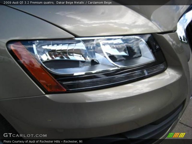 Dakar Beige Metallic / Cardamom Beige 2009 Audi Q5 3.2 Premium quattro