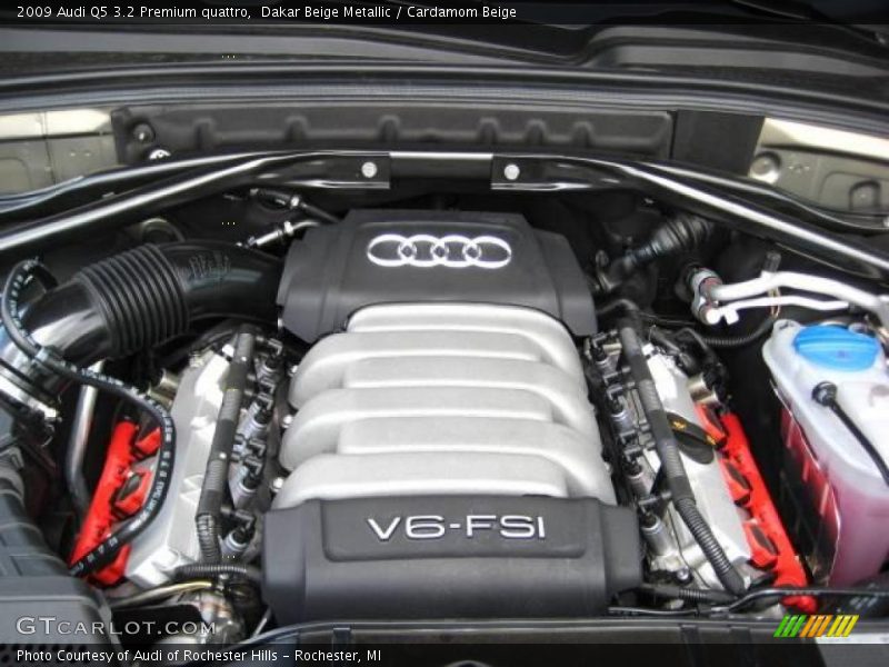 Dakar Beige Metallic / Cardamom Beige 2009 Audi Q5 3.2 Premium quattro