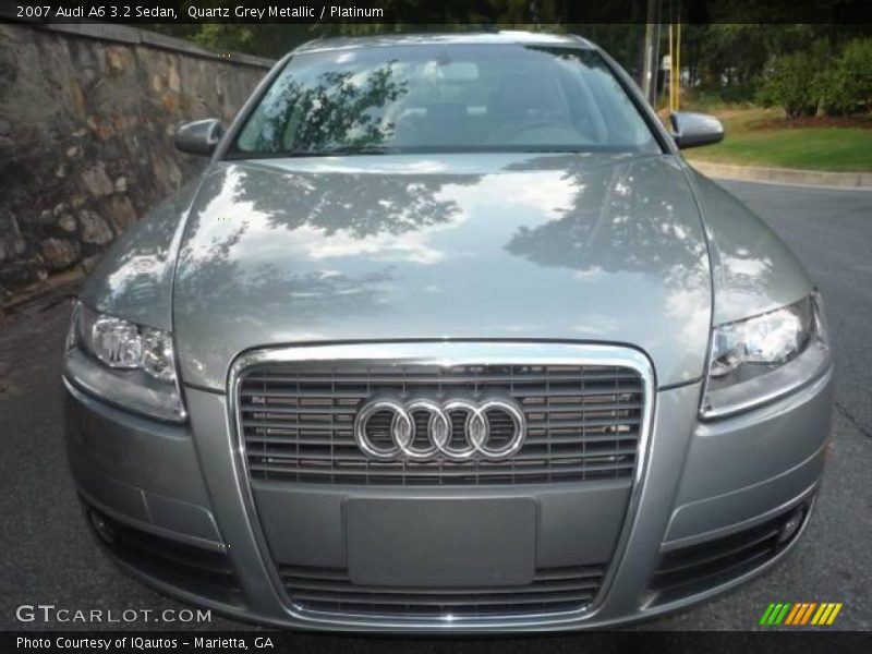 Quartz Grey Metallic / Platinum 2007 Audi A6 3.2 Sedan