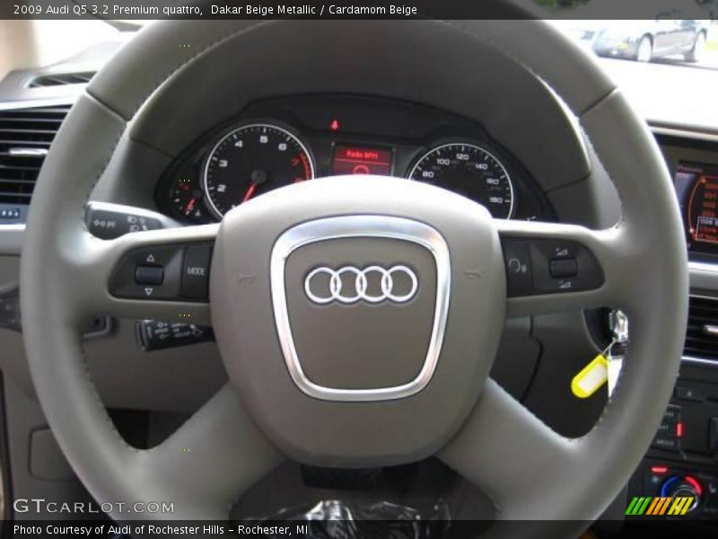 Dakar Beige Metallic / Cardamom Beige 2009 Audi Q5 3.2 Premium quattro