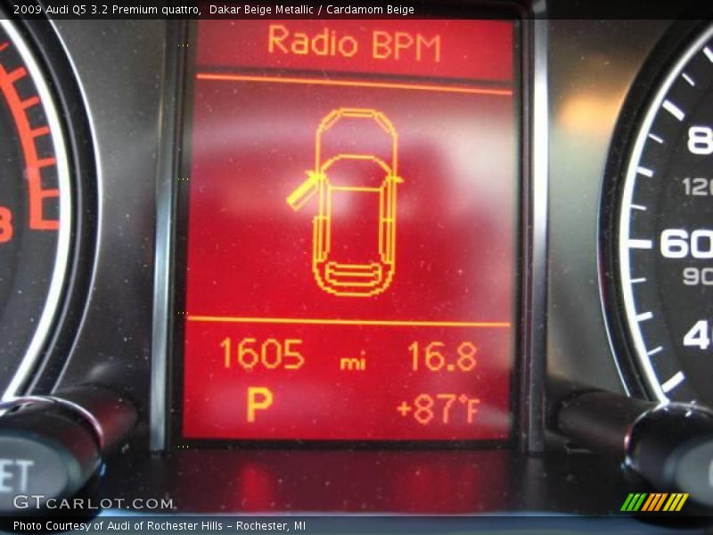 Dakar Beige Metallic / Cardamom Beige 2009 Audi Q5 3.2 Premium quattro