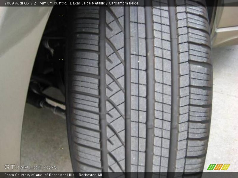 Dakar Beige Metallic / Cardamom Beige 2009 Audi Q5 3.2 Premium quattro