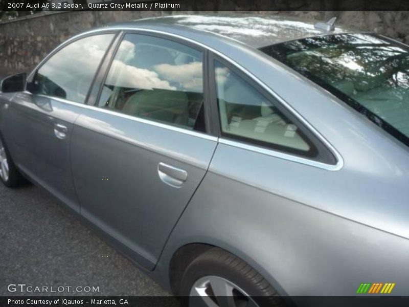 Quartz Grey Metallic / Platinum 2007 Audi A6 3.2 Sedan