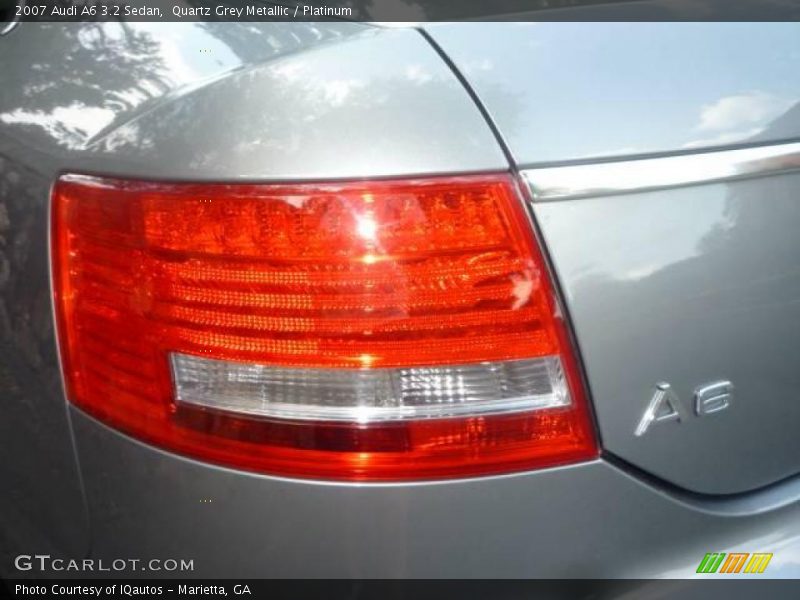 Quartz Grey Metallic / Platinum 2007 Audi A6 3.2 Sedan