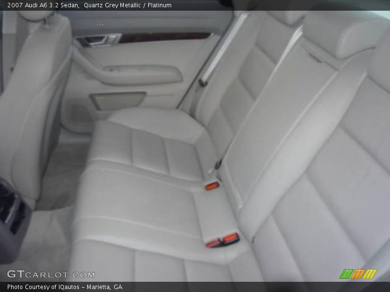 Quartz Grey Metallic / Platinum 2007 Audi A6 3.2 Sedan