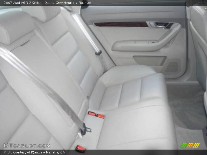 Quartz Grey Metallic / Platinum 2007 Audi A6 3.2 Sedan