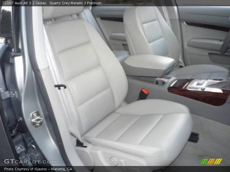 Quartz Grey Metallic / Platinum 2007 Audi A6 3.2 Sedan