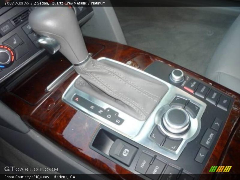 Quartz Grey Metallic / Platinum 2007 Audi A6 3.2 Sedan