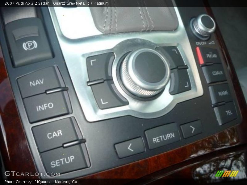 Quartz Grey Metallic / Platinum 2007 Audi A6 3.2 Sedan