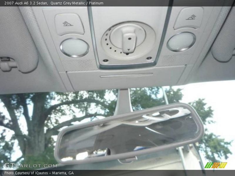 Quartz Grey Metallic / Platinum 2007 Audi A6 3.2 Sedan