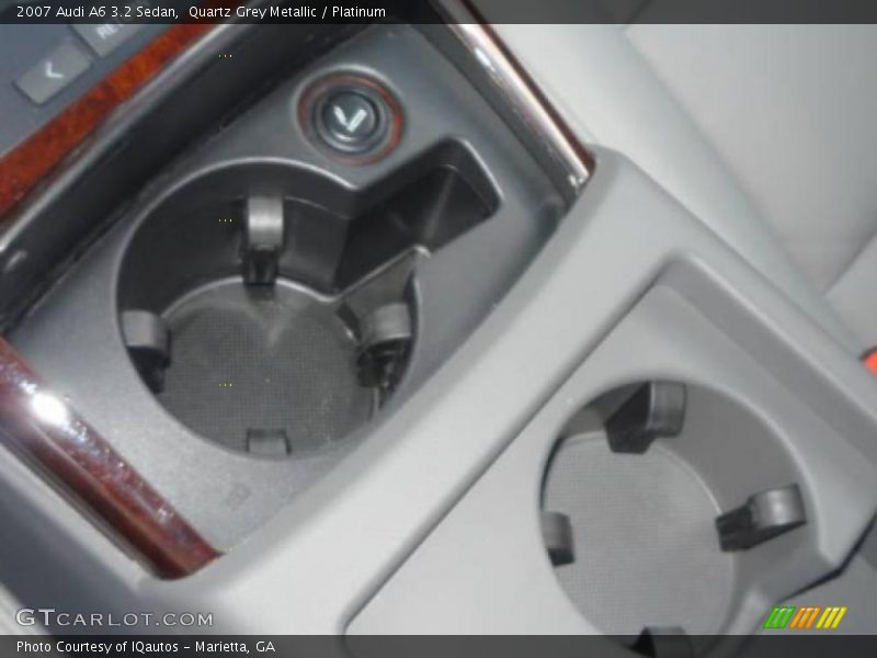 Quartz Grey Metallic / Platinum 2007 Audi A6 3.2 Sedan