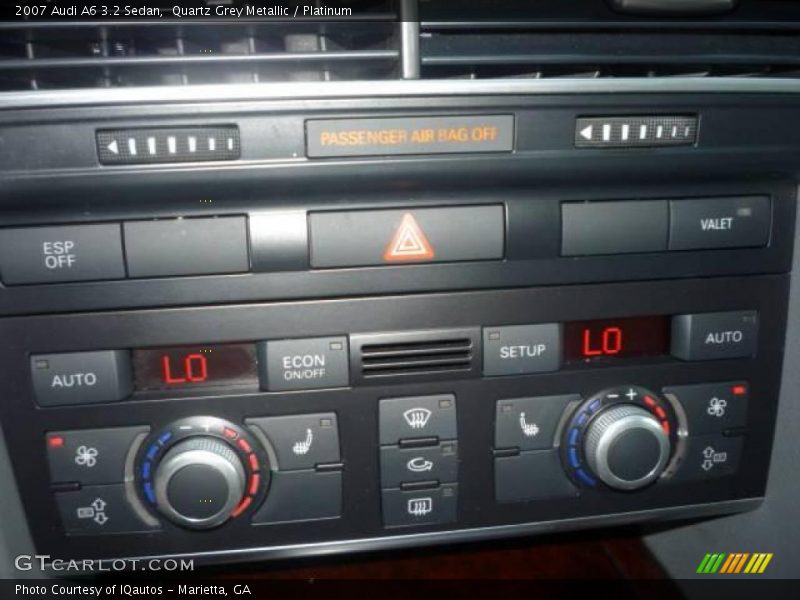 Quartz Grey Metallic / Platinum 2007 Audi A6 3.2 Sedan