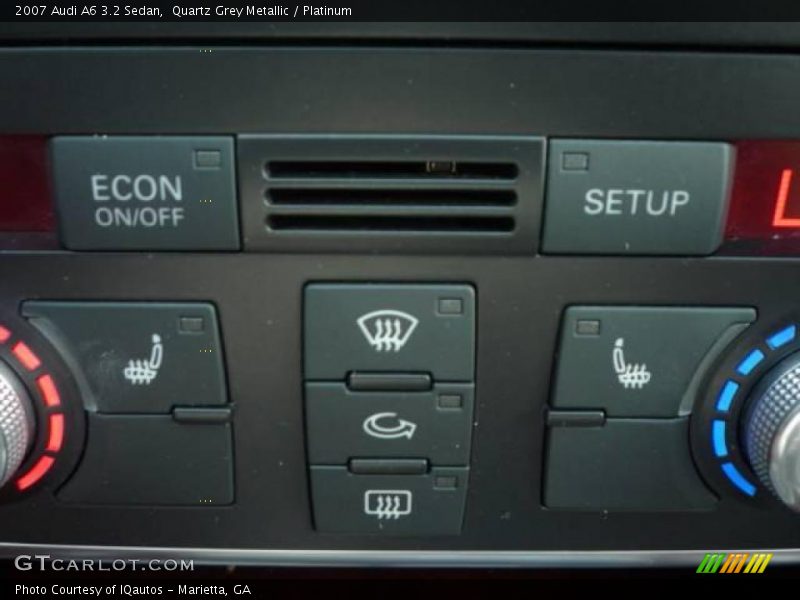 Quartz Grey Metallic / Platinum 2007 Audi A6 3.2 Sedan