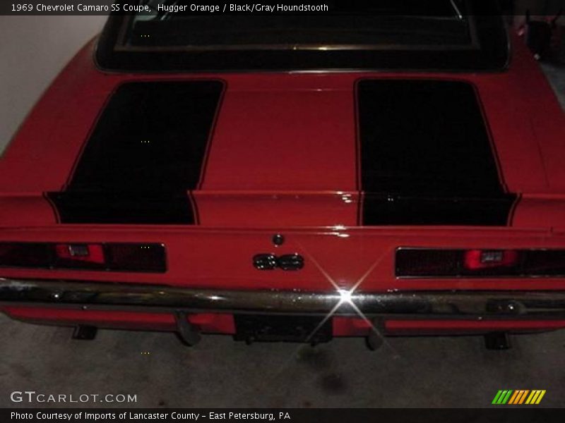 Hugger Orange / Black/Gray Houndstooth 1969 Chevrolet Camaro SS Coupe