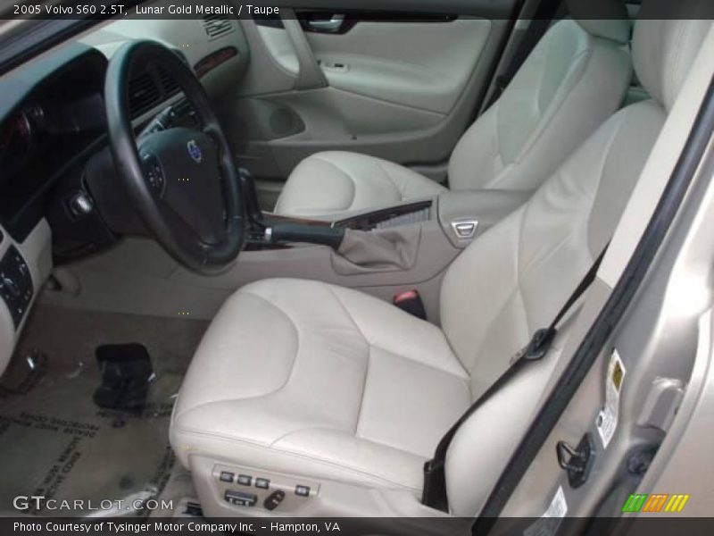 Lunar Gold Metallic / Taupe 2005 Volvo S60 2.5T