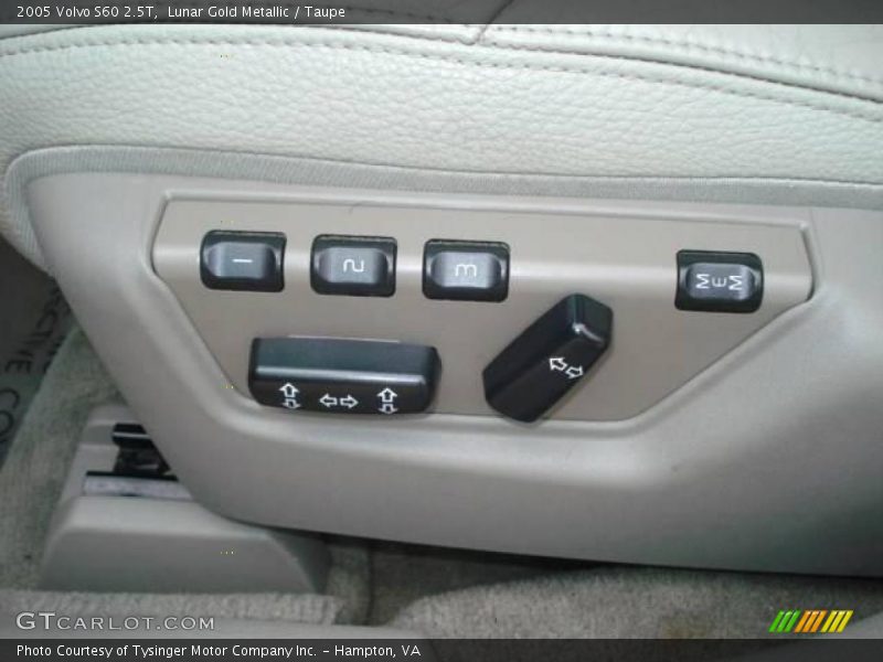 Lunar Gold Metallic / Taupe 2005 Volvo S60 2.5T