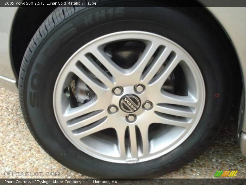 Lunar Gold Metallic / Taupe 2005 Volvo S60 2.5T