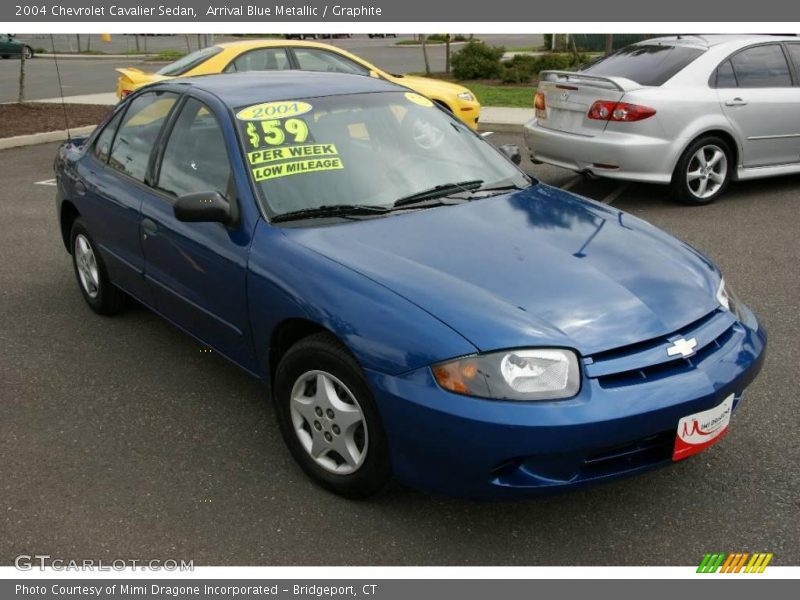 Arrival Blue Metallic / Graphite 2004 Chevrolet Cavalier Sedan