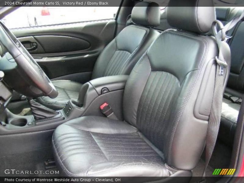 Victory Red / Ebony Black 2004 Chevrolet Monte Carlo SS