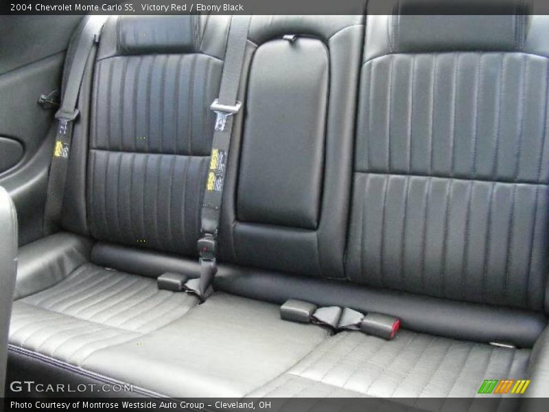 Victory Red / Ebony Black 2004 Chevrolet Monte Carlo SS