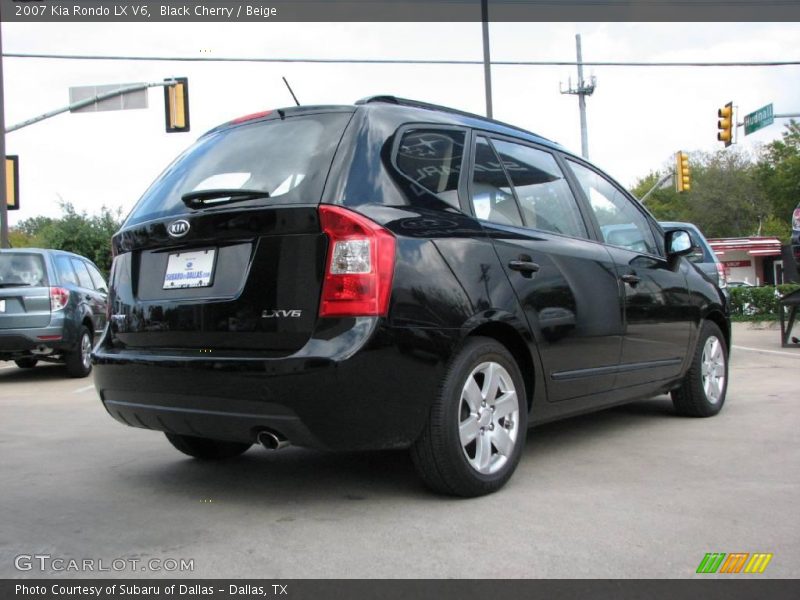 Black Cherry / Beige 2007 Kia Rondo LX V6
