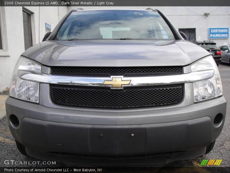 Dark Silver Metallic / Light Gray 2006 Chevrolet Equinox LS AWD