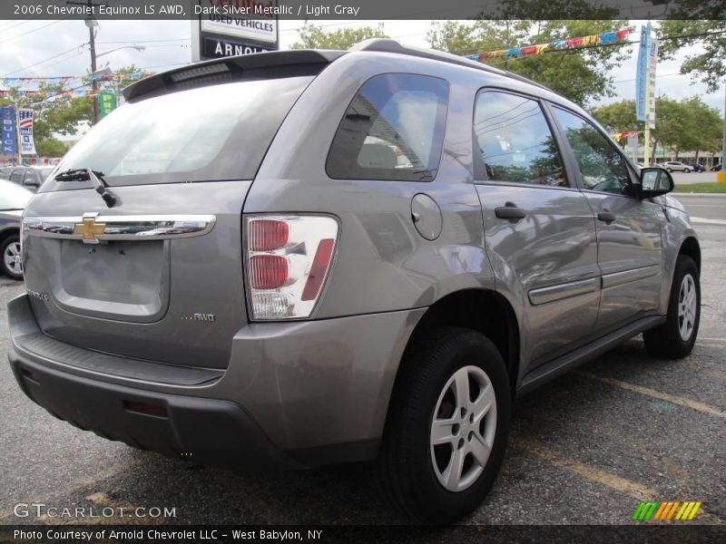 Dark Silver Metallic / Light Gray 2006 Chevrolet Equinox LS AWD