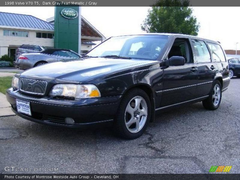 Dark Gray Pearl Metallic / Gray 1998 Volvo V70 T5
