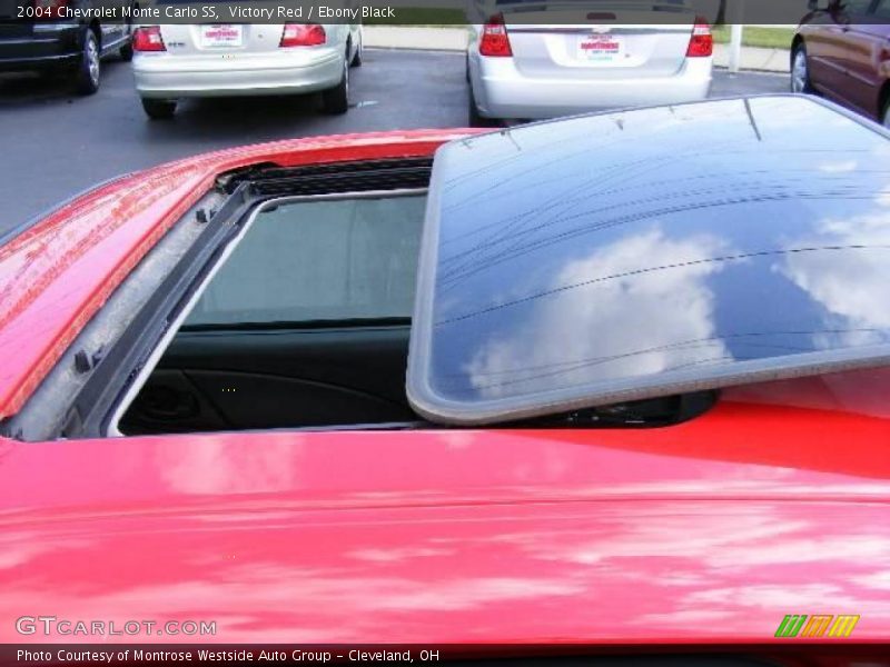 Victory Red / Ebony Black 2004 Chevrolet Monte Carlo SS